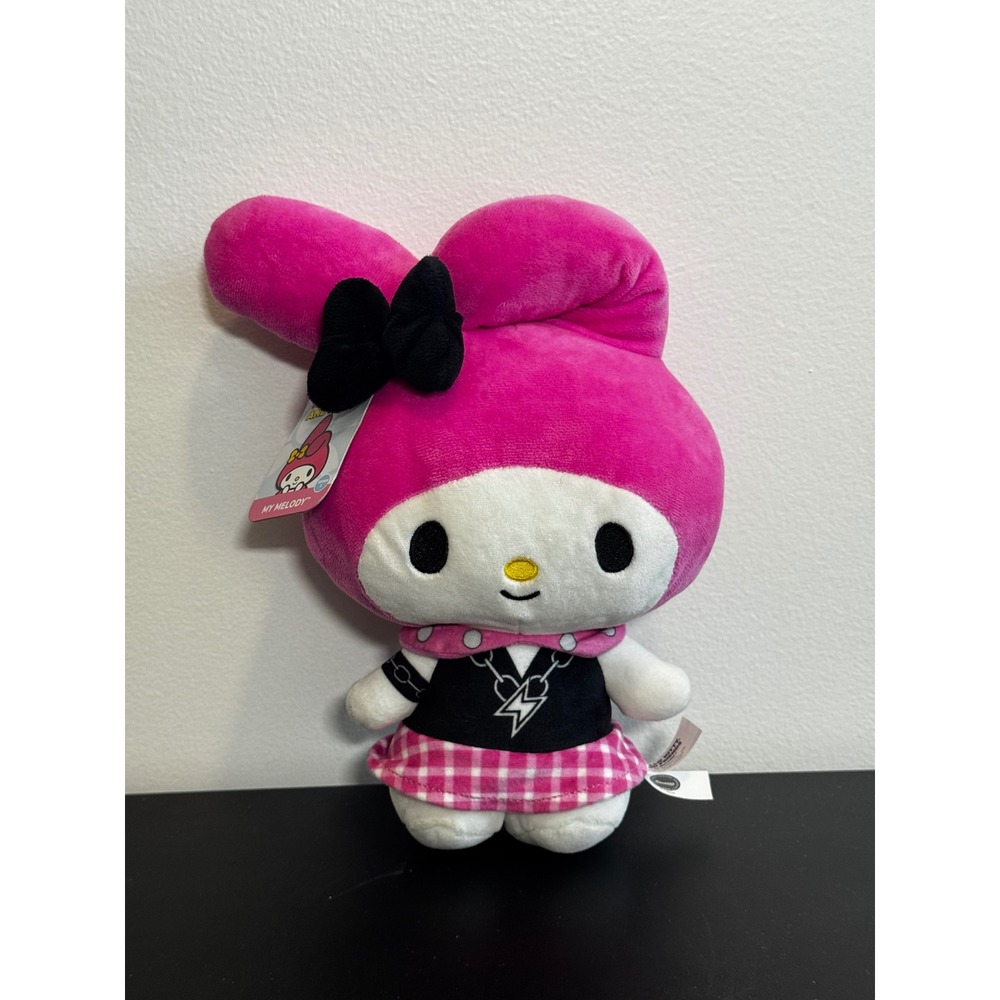 Sanrio My Melody Plush Hello Kitty and Friends Series 2 Jazwares Punk Pink 10"